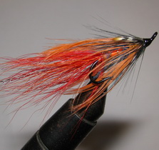 ���� �������� �� �������� Junglecock Red Orange Spey Kamasan �8 B280 black